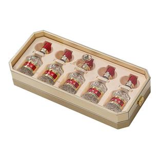 【年货抢购中】第八代五粮液五福临门小酒礼盒52度50mL*5瓶官方