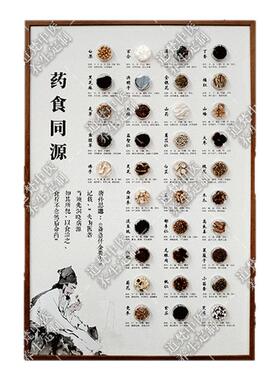 中医养生馆茶饮店大尺寸相框