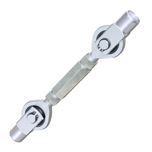 鱼眼轴承拉杆气动Y型接头连接杆吊耳调节杆加长螺母正反螺丝M16SA