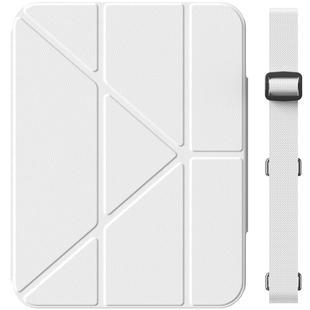 【背带挂绳】ipadair7保护壳11英寸6苹果平板5防弯ipadpro保护套4第二代三隔断带笔槽2022款全包2021防摔2020