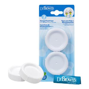 布朗博士宽口奶瓶防漏盖适用于宽口奶瓶（2个吸塑装）No.680