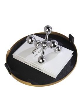 装饰使用售楼处新中式银箔茶几