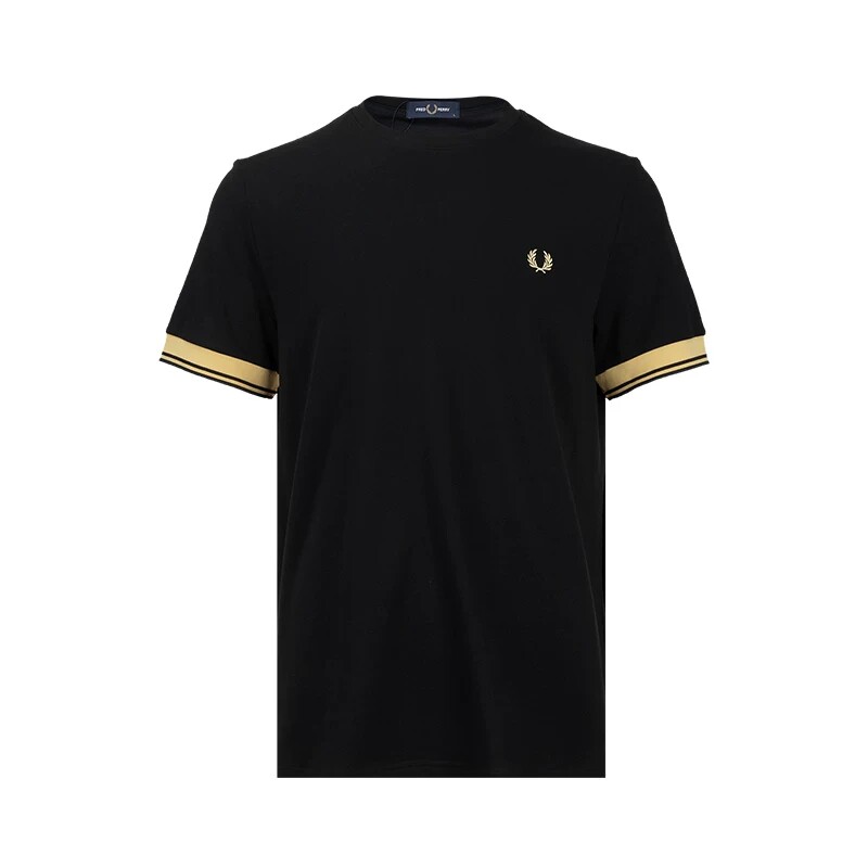 FREDPERRY男士圆领透气短袖T恤