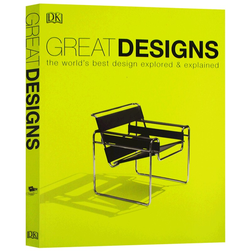 DK伟大的设计 英文原版 Great Designs 平面 产品设计案例探索和剖析 英文版 进口原版英语书籍
