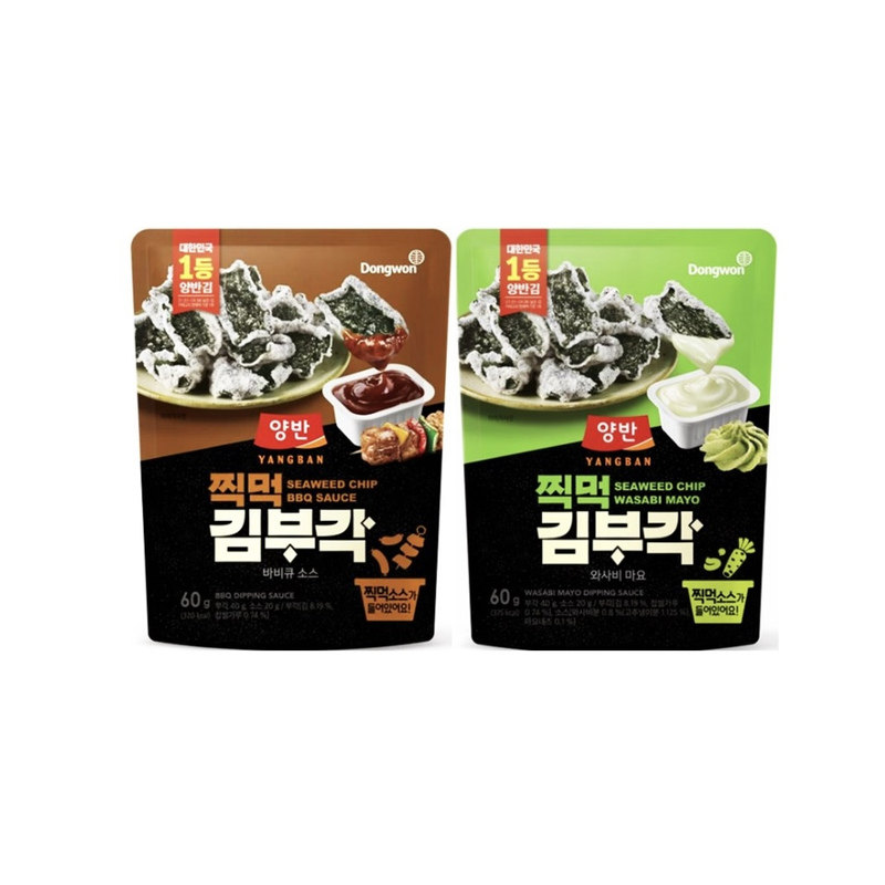 韩国东远海苔脆片芥末蛋黄酱蘸料