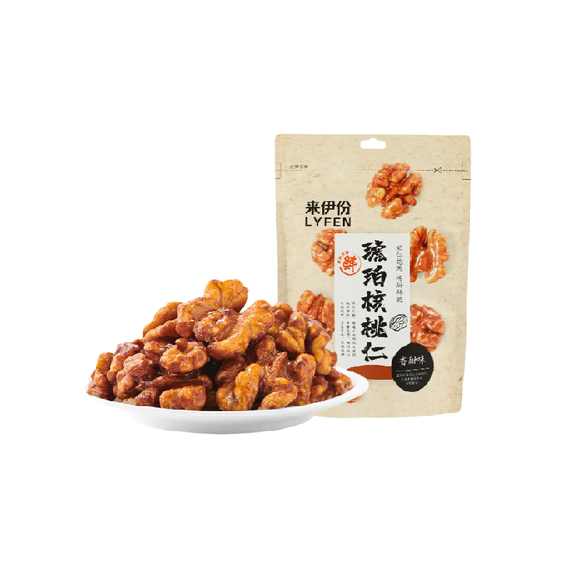 来伊份琥珀核桃仁108g*3袋