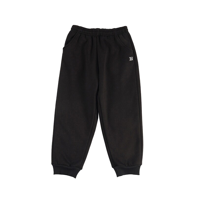 【加绒加厚】361度童装儿童裤子男童长裤秋冬女保暖运动裤雪兰绒