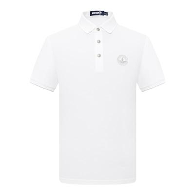 Navigare意大利小帆船夏季黑色保罗polo衫男休闲翻领t恤半袖上衣