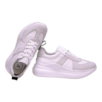 吉祥鸟休闲鞋女2026春夏厚底超轻真皮百搭时尚运动松糕德训鞋5708