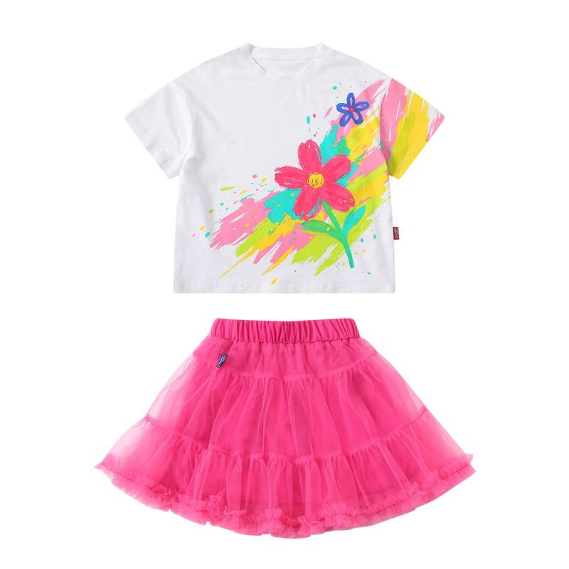 六一儿童演出服啦啦队表演服装小学生运动会班服幼儿园舞蹈蓬蓬裙