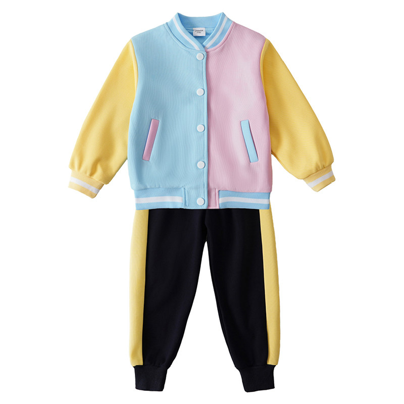 小学生校服棒球服春秋装三件套装运动会一年级班服儿童幼儿园园服