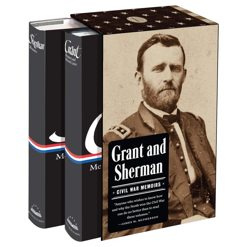 格兰特和谢尔曼 英文原版 Grant and Sherman 美国内战回忆录 美国历史 英文版 进口原版英语书籍