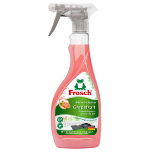 进口Frosch 厨房重油污清洁剂 西柚高效灶具油烟机清洗剂500ML