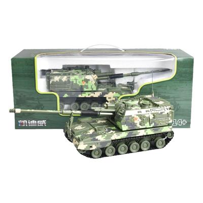 155自行火炮合金模型摆件