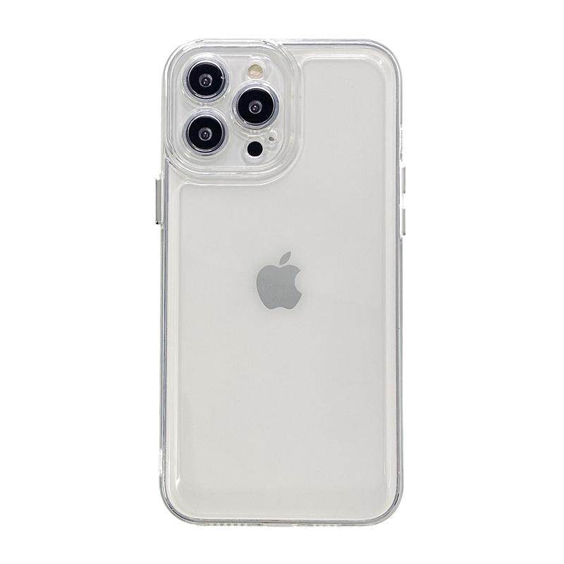适用苹果15手机壳13透明iPhone15promax新款14全包12硅胶11简约14pro男女17promax防摔16