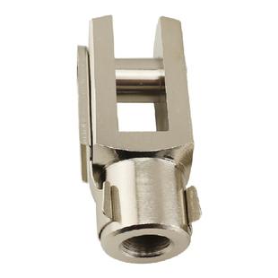 精品SE气缸配件Y型I接头DNC安装附件SAI鱼眼白色镀镍M4/6/8/10/12