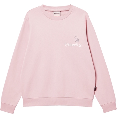 杰克琼斯男生秋冬纯棉圆领卫衣2025年新款趣味涂鸦潮流百搭上衣