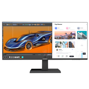 创维29英寸带鱼屏显示器21:9准2K 75HZ办公ADS-IPS电脑显示屏29X1