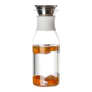 耐热玻璃冷水壶北欧风格solo凉水壶大容量家用防爆果汁壶扎壶