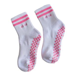 夏季Pilates袜薄款中筒女专业瑜伽袜防滑普拉提袜室内舞蹈地板袜