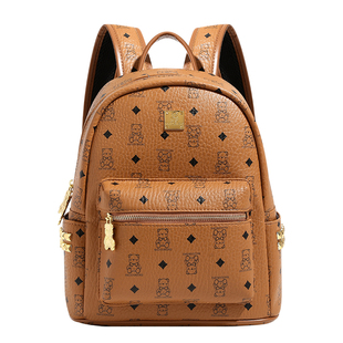 香港品牌女大学生上课双肩包包女生可爱印花背包百搭大容量书包潮