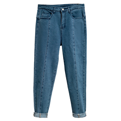 120-280斤高腰弹力显瘦牛仔裤