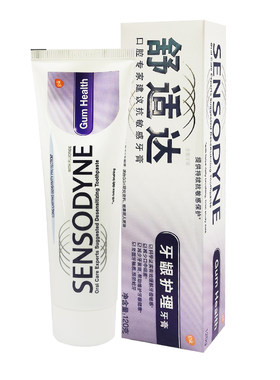 舒适达牙龈护理牙膏敏感抗敏冷热护龈过敏修护清口气嘴臭家庭装