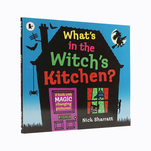 小彼恩图书 点读版 what's in the Witch's Kitchen 女巫的厨房里有什么 英国进口 吴敏兰书单 毛毛虫点读笔配套书 英文原版绘本