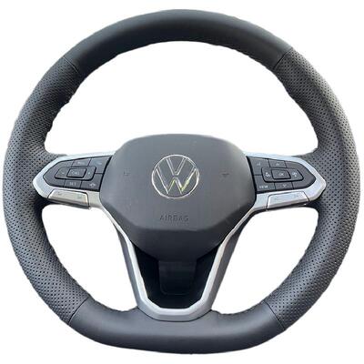 适用大众ID3迈腾GTE帕萨特ID4探岳ID6途观ID7手缝方向盘套