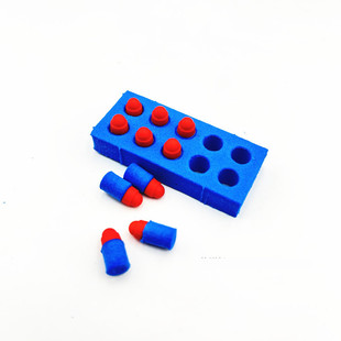 抛壳玩具软弹枪海绵EVA泡沫软弹蛋壳格洛克/191/沙漠之鹰软蛋夹