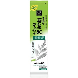 日本进口寿月堂80芽茶壶用茶包(5g×70袋)粉末500g【14天内发货】