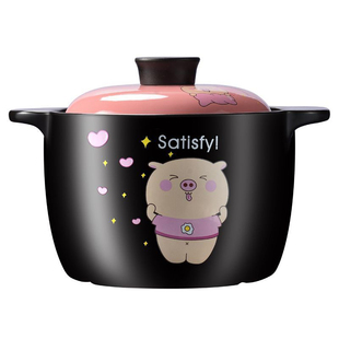 陶瓷砂锅明火高温小砂锅煲仔饭沙锅煤气炖锅家用煲汤砂锅正宗砂锅