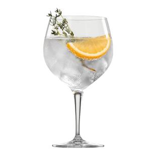 欧洲进口水晶玻璃大容量球型鸡尾酒杯金汤力Gin Tonic杜松子酒杯