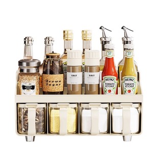厨房置物架调料品多功能收纳架多层调味品架子桌面收纳盒台面储物