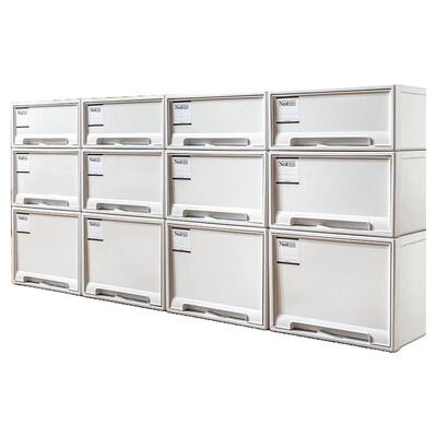 Drawer type house clothes sorting box plastic storage box