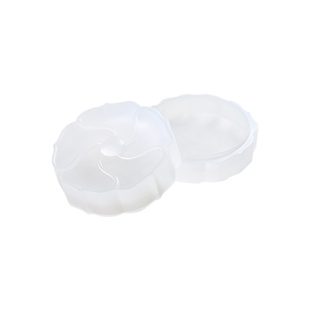 宣品书房芙蓉印泥盒树脂印泥盒首饰盒篆刻印章书法专用印泥缸盒文房四宝书法带盖国画适用手工可盛墨水墨盒