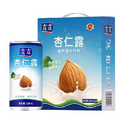 露露杏仁露植物蛋白饮料180ml×12罐