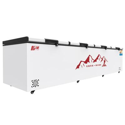 商用大容量冰柜北格冷冻单温卧式