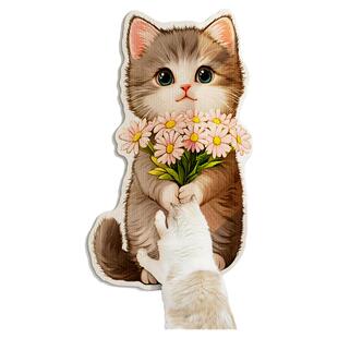 猫抓板贴墙耐磨不掉屑猫咪磨爪垫毛毡墙面装饰贴纸保护沙发不伤墙