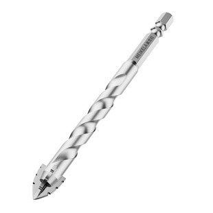 四刃锯齿偏心钻头瓷砖玻璃打孔混凝土超硬专用电钻高硬度干打霸王