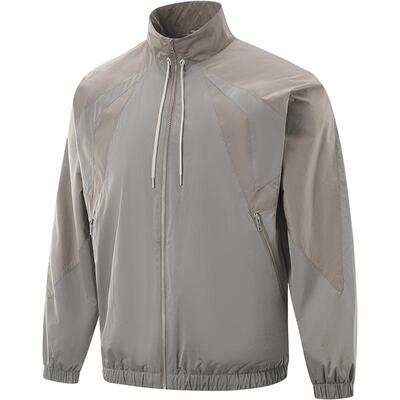 李宁立领男运动风衣运动服