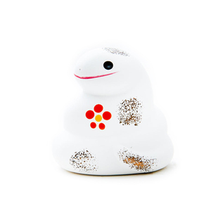 日本药师窑牛年 新年十二生肖幸运土铃挂件摆件 招福开运生日礼物