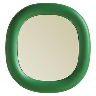 MUID镜子免打孔圆形壁挂式化妆台梳妆镜卫生间厕所挂墙浴室镜防雾