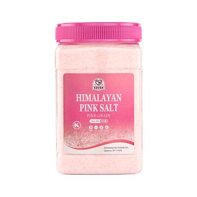 52USA喜马拉雅粉盐进口大罐玫瑰细盐2270g无添加岩盐矿盐家用盐