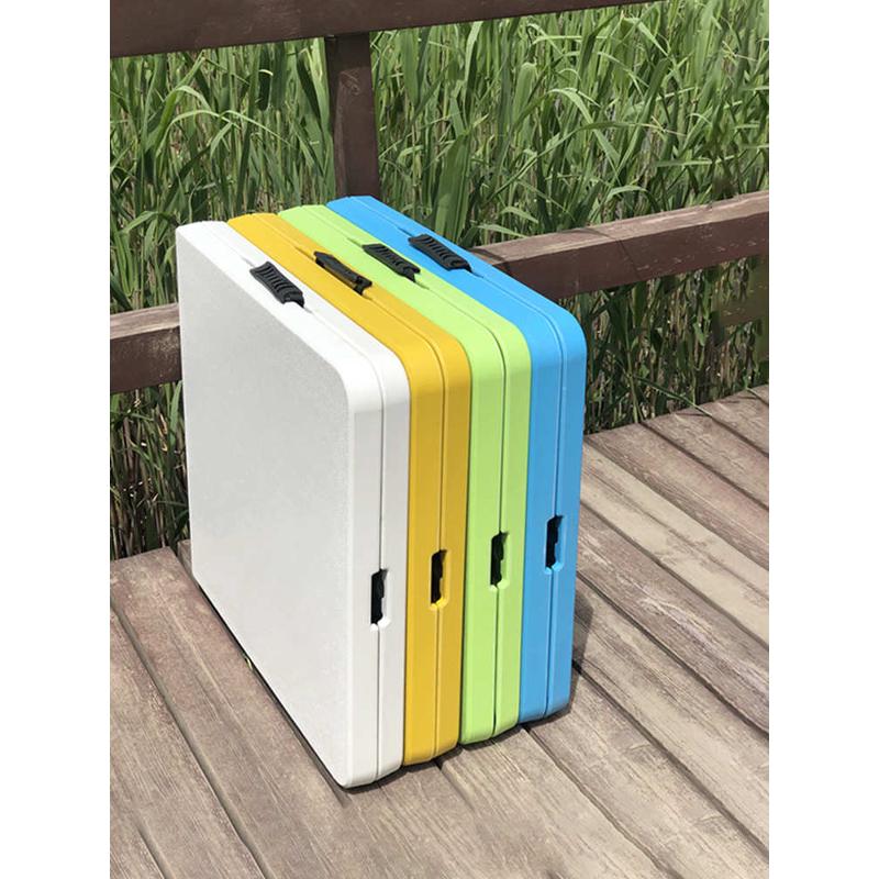 折叠桌子户外地推摆摊桌长方形简易夜市活动桌塑料升降露营餐桌椅