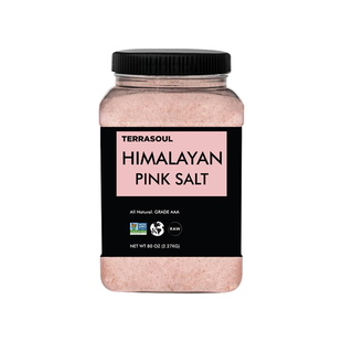 Terrasoul进口喜马拉雅粉盐玫瑰盐食家用矿盐低钠无抗凝剂无碘盐
