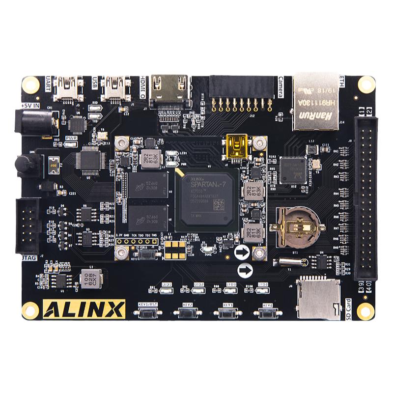 ALINX黑金FPGA开发板Xilinx Spartan7 HDMI VIVADO 配套视频教程