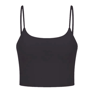 运动吊带文胸上衣外穿美背跑步防震内衣速干健身瑜伽背心带胸垫女