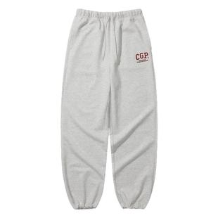 Codegraphy韩国男女25秋季新款情侣裤子高腰直筒休闲裤MUSINSA