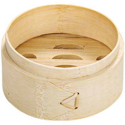 加高竹编馒头商用摆摊40cm笼屉